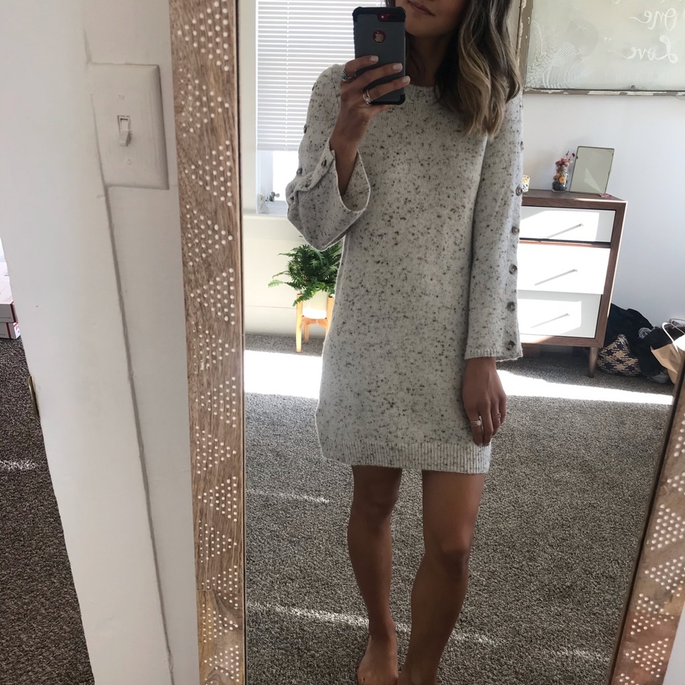 SALE! 💫Madewell Sweater Button dress